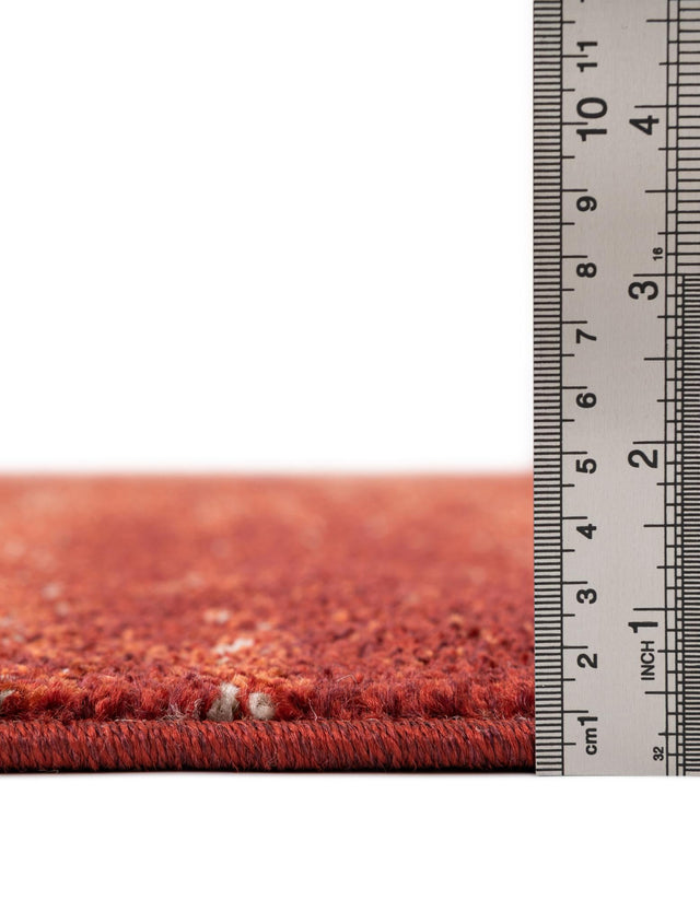 Terracotta 7' 1 x 10' Del Mar Rectangle Area Rug 100% Polypropylene Easy Clean Stain Resistant Vivid Modern Carpet Mat for Home Decor Interior Designing for Sale at Rug Engine