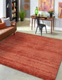 Terracotta 7' 10 x 7' 10 Del Mar Square Area Rug 100% Polypropylene Easy Clean Stain Resistant Vivid Modern Carpet Mat for Home Decor Interior Designing for Sale at Rug Engine