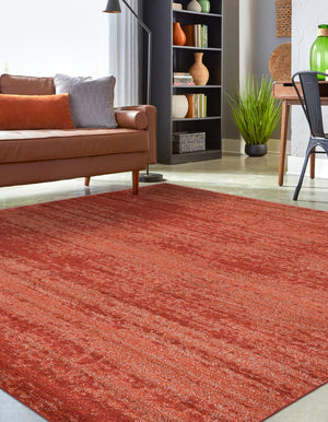 Terracotta 8' x 8' Del Mar Square Rug