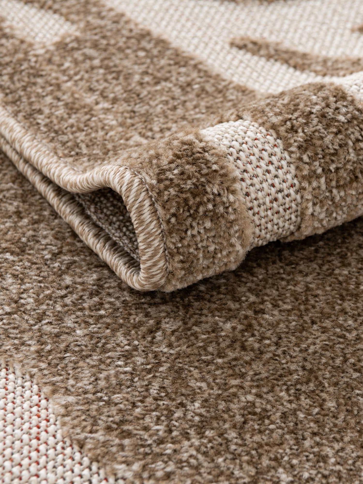 Beige 5' 1 x 8' Outdoor Botanical Rectangle Area Rug Weather Resistant for Patio, Deck, Terrace, Balcony, Porch Polypropylene Garden Floral Tropical Carpet for Sale at Rug Engine