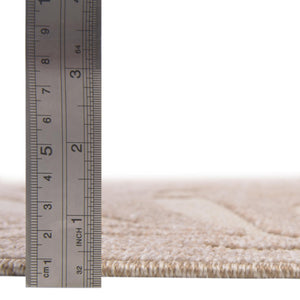 Beige 7' 1 x 10' Outdoor Botanical Rectangle Rug