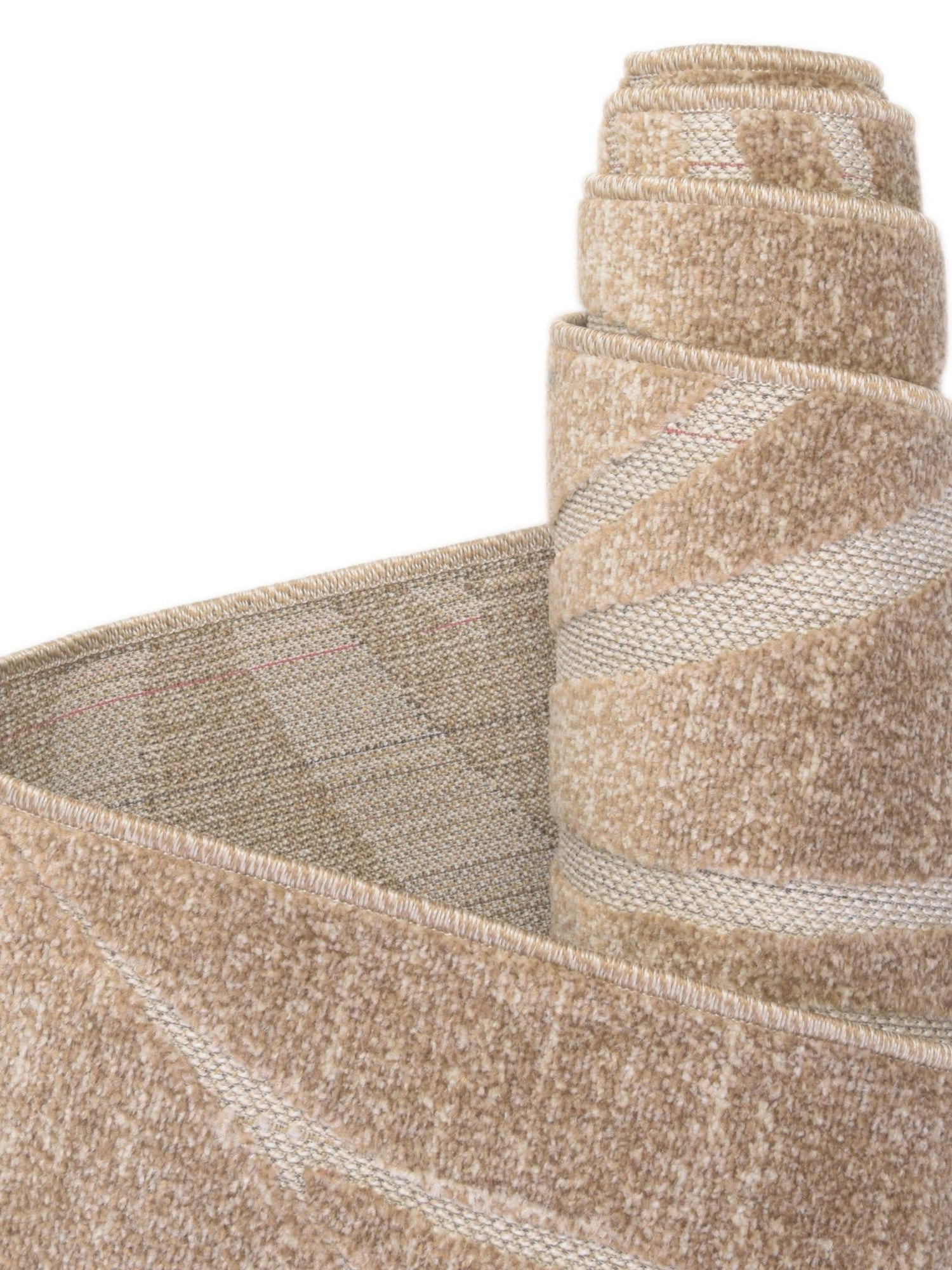 Beige 4' 1 x 6' 1 Outdoor Botanical Rectangle Area Rug Weather Resistant for Patio, Deck, Terrace, Balcony, Porch Polypropylene Garden Floral Tropical Carpet for Sale at Rug Engine