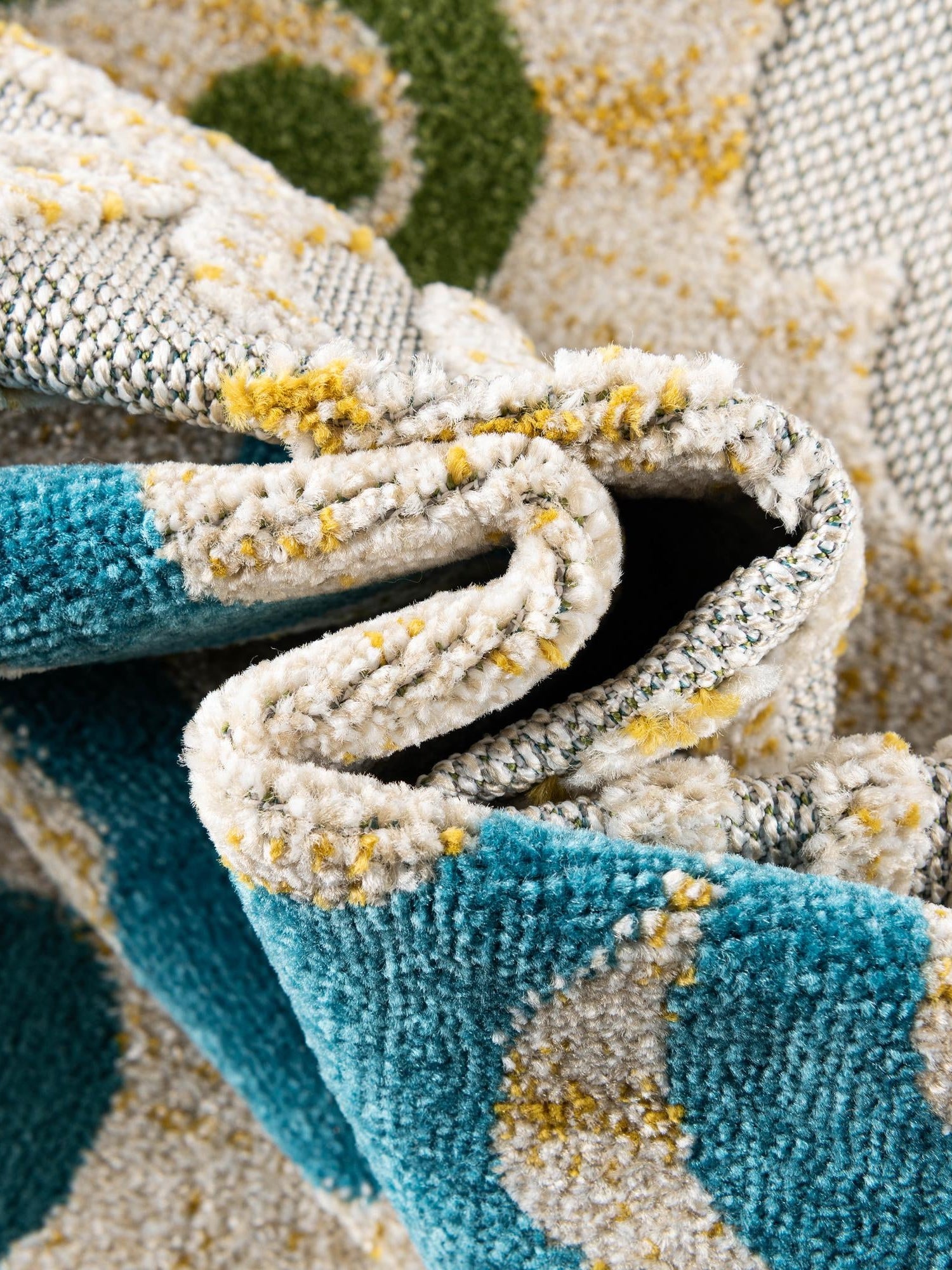 Blue 8' x 10' Outdoor Botanical Rectangle Area Rug Weather Resistant for Patio, Deck, Terrace, Balcony, Porch Polypropylene Garden Floral Tropical Carpet for Sale at Rug Engine