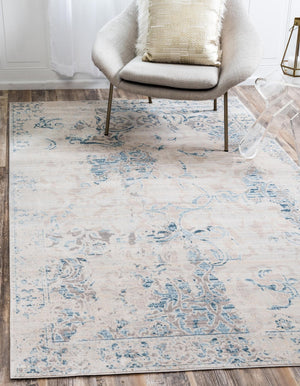 Dark Beige 4' 1 x 6' 1 Paris Rectangle Area Rug