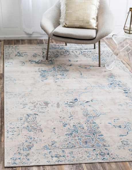 Dark Beige 4' 1 x 6' 1 Paris Rectangle Area Rug