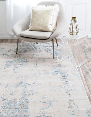 Dark Beige 4' 1 x 6' 1 Paris Rectangle Area Rug