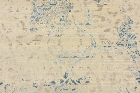 Dark Beige 4' 1 x 6' 1 Paris Rectangle Area Rug Distressed Vintage Style Easy-Clean Carpet for Living Rooms, Kitchen, Bedrooms, Office, Dorms for Sale at Rug Engine