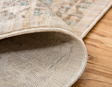 Dark Gray 4' 1 x 6' 1 Paris Rectangle Area Rug Distressed Vintage Style Easy-Clean Carpet for Living Rooms, Kitchen, Bedrooms, Office, Dorms for Sale at Rug Engine