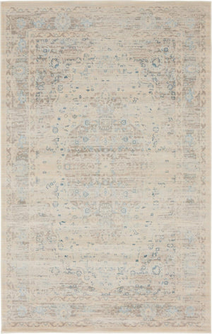 Dark Gray 4' 1 x 6' 1 Paris Rectangle Rug