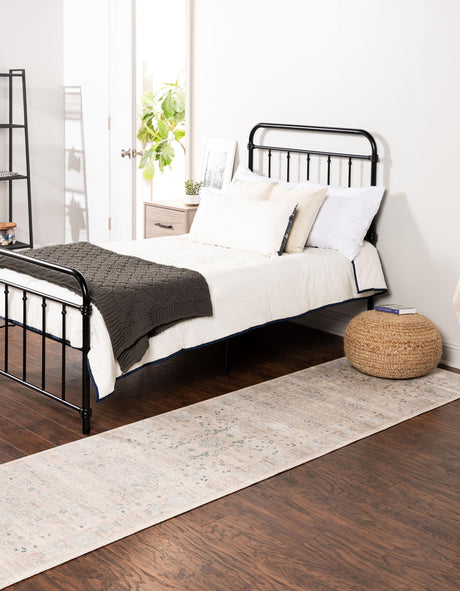 Dark Gray 2' 7 x 10' Paris Runner Area Rug