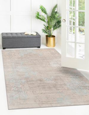 Dark Gray 4' 1 x 6' 1 Paris Rectangle Rug