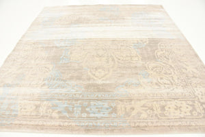 Dark Gray 8' x 8' Paris Square Area Rug