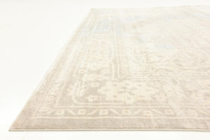Dark Gray 8' x 8' Paris Square Area Rug