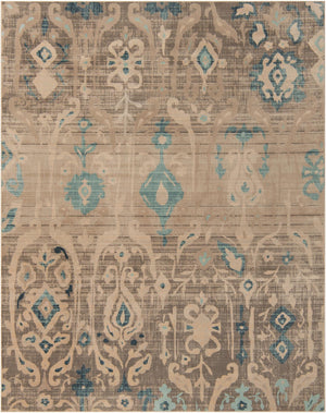 Dark Gray 8' x 10' Paris Rectangle Area Rug