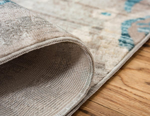 Dark Gray 8' x 10' Paris Rectangle Area Rug