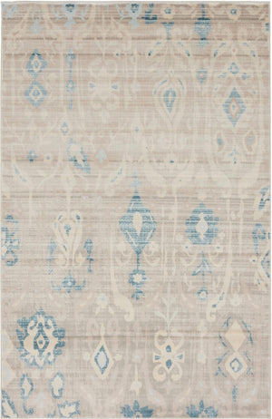 Dark Gray 4' 1 x 6' 1 Paris Rectangle Rug