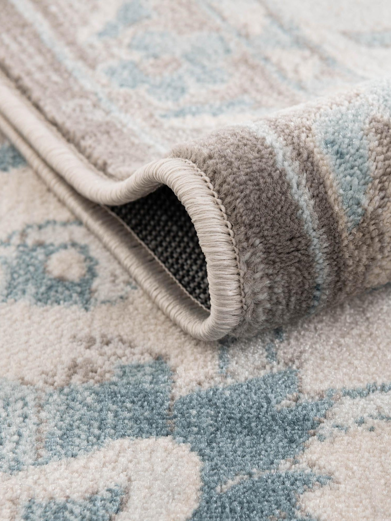 Dark Gray 6' 1 x 9' Paris Rectangle Area Rug