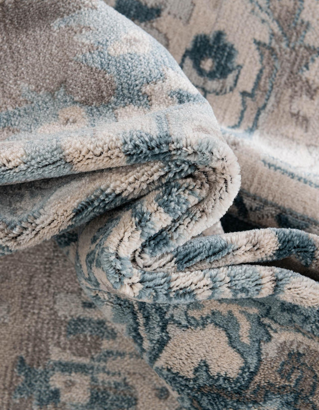 Dark Gray 4' 1 x 6' 1 Paris Rectangle Area Rug