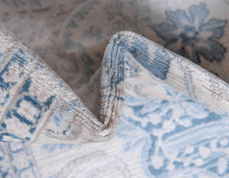 Beige 4' x 6' Paris Rectangle Area Rug Distressed Vintage Style Easy-Clean Carpet for Living Rooms, Kitchen, Bedrooms, Office, Dorms for Sale at Rug Engine