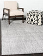 Light Gray 8' x 10' Studio Solid Shag Rectangle Rug
