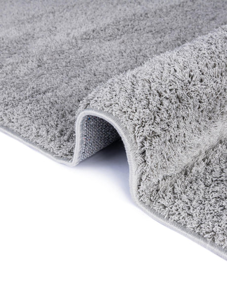 Light Gray 9' x 12' 2 Studio Solid Shag Rectangle Area Rug Thick Soft Touch Fluffy & Plush Shaggy Pile Single Color Durable Carpet for Minimalist Decor for Sale at Rug Engine