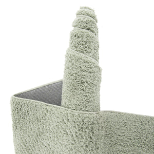 Sage Green 5' 1 x 8' Studio Solid Shag Rectangle Area Rug Thick Soft Touch Fluffy & Plush Shaggy Pile
