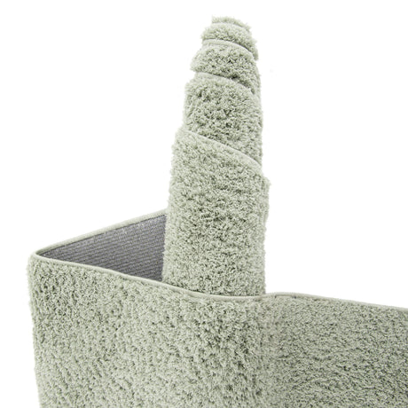 Sage Green 5' 1 x 8' Studio Solid Shag Rectangle Area Rug Thick Soft Touch Fluffy & Plush Shaggy Pile Single Color Durable Carpet for Minimalist Decor for Sale at Rug Engine