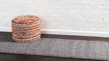 Dark Gray 2' 7 x 10' Studio Solid Shag Runner Area Rug Thick Soft Touch Fluffy & Plush Shaggy Pile