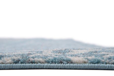 Light Blue 8' 4 x 8' 4 Tradition Square Area Rug Traditional Classic Vintage Design Carpet for Living Room, Bedrooms, Dining, Office Space for Sale at Rug Engine