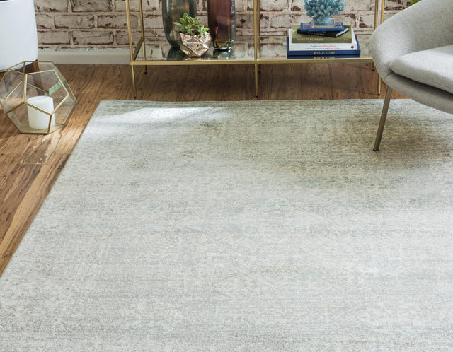 Silver 5' 1 x 8' Tradition Rectangle Area Rug Traditional Classic Vintage Design Carpet for Living Room, Bedrooms, Dining, Office Space for Sale at Rug Engine