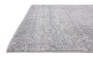 Silver 4' 1 x 6' 1 Tradition Rectangle Area Rug Traditional Classic Vintage Design Carpet for Living Room, Bedrooms, Dining, Office Space for Sale at Rug Engine