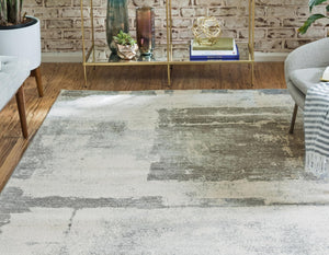 Gray 4' 1 x 6' 1 Tradition Rectangle Area Rug Traditional Classic Vintage Design Carpet for Living Room, Bedrooms, Dining, Office Space for Sale at Rug Engine