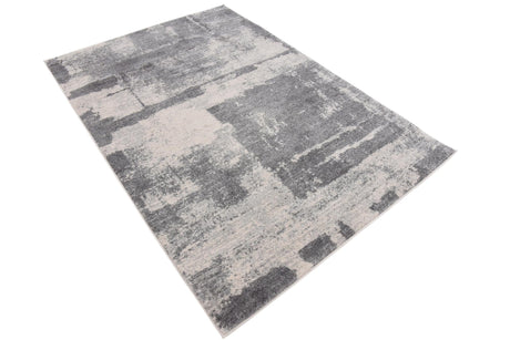 Gray 4' 1 x 6' 1 Tradition Rectangle Area Rug Traditional Classic Vintage Design Carpet for Living Room, Bedrooms, Dining, Office Space for Sale at Rug Engine