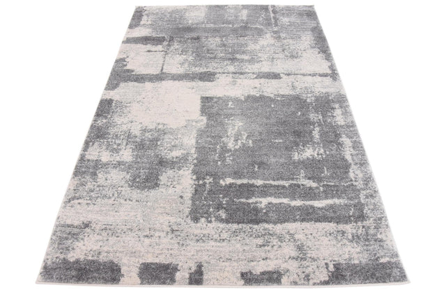 Gray 4' 1 x 6' 1 Tradition Rectangle Area Rug Traditional Classic Vintage Design Carpet for Living Room, Bedrooms, Dining, Office Space for Sale at Rug Engine