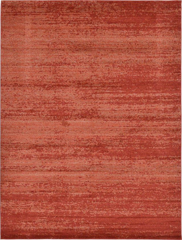 Terracotta 9' x 12' Del Mar Rectangle Area Rug 100% Polypropylene Easy Clean Stain Resistant Vivid Modern Carpet Mat for Home Decor Interior Designing for Sale at Rug Engine