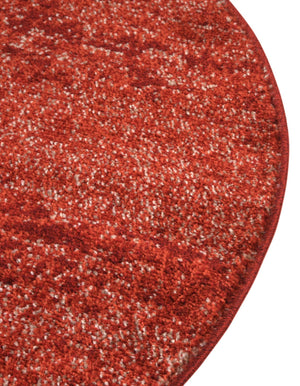 Terracotta 4' 1 x 4' 1 Del Mar Round Area Rug 100% Polypropylene Easy Clean Stain Resistant Vivid Modern Carpet Mat for Home Decor Interior Designing for Sale at Rug Engine