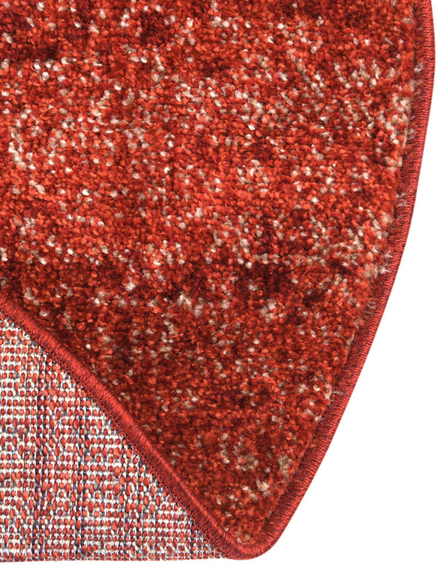 Terracotta 4' 1 x 4' 1 Del Mar Round Area Rug 100% Polypropylene Easy Clean Stain Resistant Vivid Modern Carpet Mat for Home Decor Interior Designing for Sale at Rug Engine