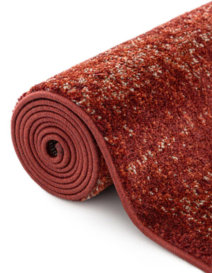 Terracotta 4' 1 x 4' 1 Del Mar Round Area Rug 100% Polypropylene Easy Clean Stain Resistant Vivid Modern Carpet Mat for Home Decor Interior Designing for Sale at Rug Engine