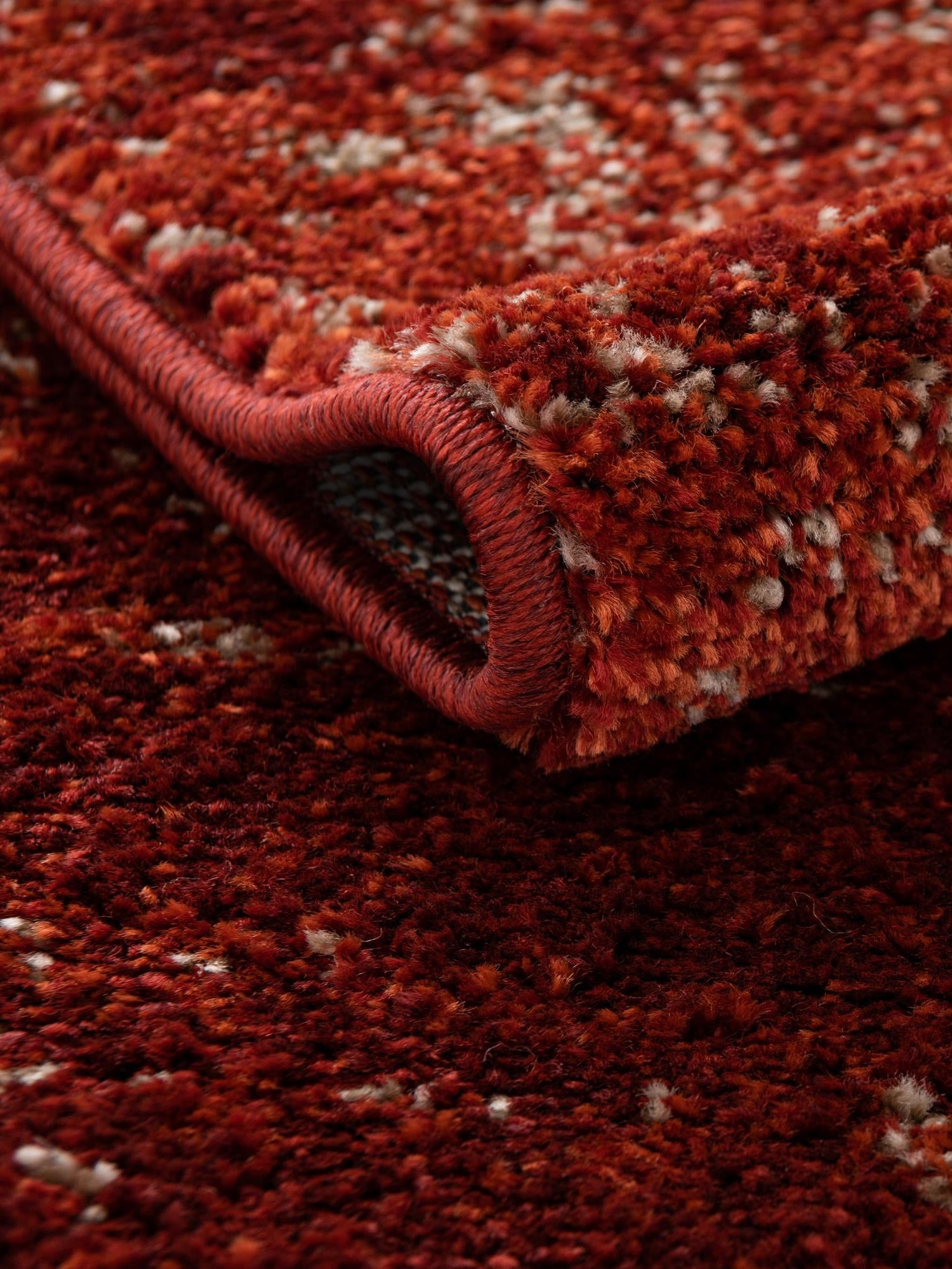 Terracotta 2' 7 x 10' Del Mar Runner Area Rug 100% Polypropylene Easy Clean Stain Resistant Vivid Modern Carpet Mat for Home Decor Interior Designing for Sale at Rug Engine