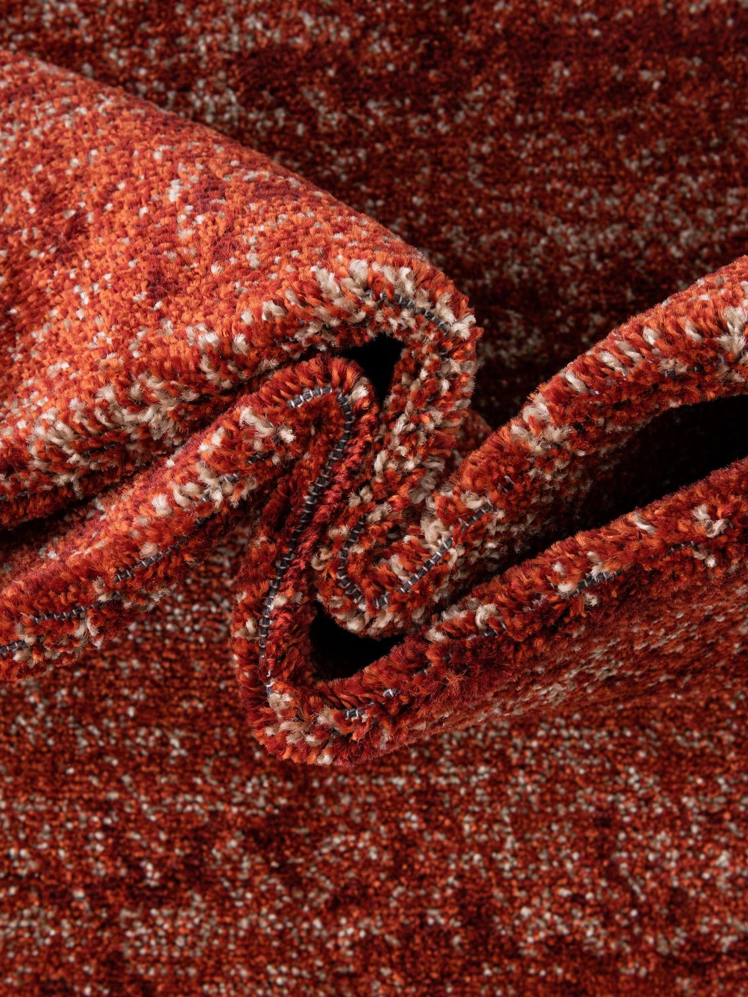 Terracotta 2' x 8' Del Mar Runner Area Rug 100% Polypropylene Easy Clean Stain Resistant Vivid Modern Carpet Mat for Home Decor Interior Designing for Sale at Rug Engine