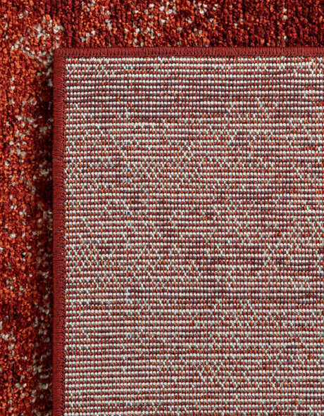 Terracotta 2' x 8' Del Mar Runner Area Rug 100% Polypropylene Easy Clean Stain Resistant Vivid Modern Carpet Mat for Home Decor Interior Designing for Sale at Rug Engine