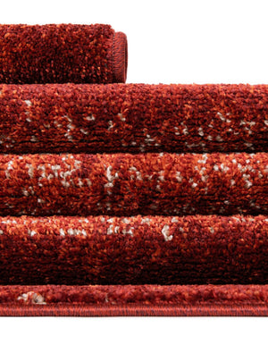 Terracotta 2' x 6' 1 Del Mar Runner Area Rug 100% Polypropylene Easy Clean Stain Resistant Vivid Modern Carpet Mat for Home Decor Interior Designing for Sale at Rug Engine