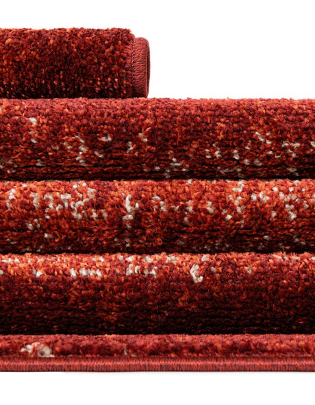Terracotta 2' x 8' Del Mar Runner Area Rug 100% Polypropylene Easy Clean Stain Resistant Vivid Modern Carpet Mat for Home Decor Interior Designing for Sale at Rug Engine