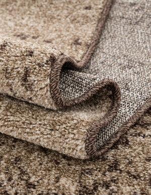 Brown 7' 10 x 7' 10 Del Mar Square Area Rug 100% Polypropylene Easy Clean Stain Resistant Vivid Modern Carpet Mat for Home Decor Interior Designing for Sale at Rug Engine