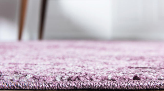 Violet 6' 1 x 6' 1 Del Mar Round Area Rug 100% Polypropylene Easy Clean Stain Resistant Vivid Modern Carpet Mat for Home Decor Interior Designing for Sale at Rug Engine