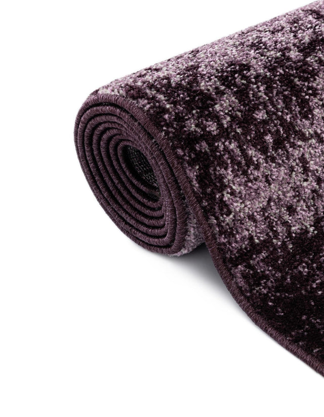 Violet 7' 10 x 7' 10 Del Mar Round Area Rug 100% Polypropylene Easy Clean Stain Resistant Vivid Modern Carpet Mat for Home Decor Interior Designing for Sale at Rug Engine