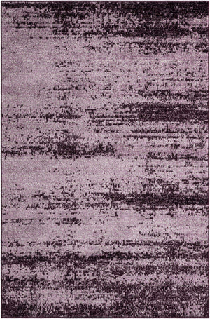 Violet 5' 3 x 8' Del Mar Rectangle Area Rug 100% Polypropylene Easy Clean Stain Resistant Vivid Modern Carpet Mat for Home Decor Interior Designing for Sale at Rug Engine