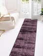 Violet 2' 7 x 10' Del Mar Runner Area Rug 100% Polypropylene Easy Clean Stain Resistant Vivid Modern Carpet Mat for Home Decor Interior Designing for Sale at Rug Engine