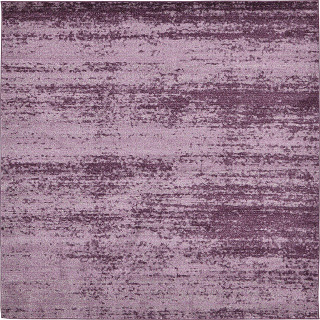 Violet 7' 10 x 7' 10 Del Mar Square Area Rug 100% Polypropylene Easy Clean Stain Resistant Vivid Modern Carpet Mat for Home Decor Interior Designing for Sale at Rug Engine