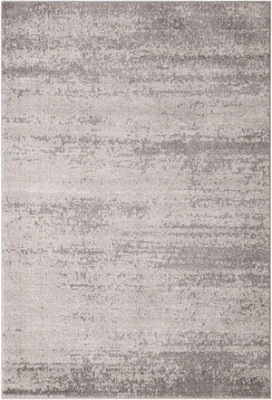 Gray 6' 1 x 9' Del Mar Rectangle Area Rug 100% Polypropylene Easy Clean Stain Resistant Vivid Modern Carpet Mat for Home Decor Interior Designing for Sale at Rug Engine